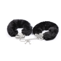 FLUFFY CUFF - BLACK